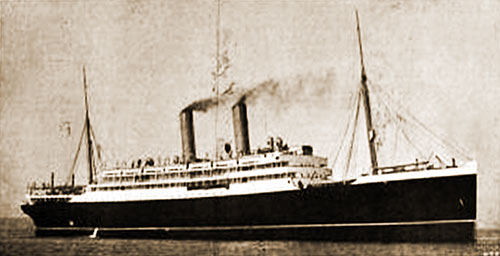 SS Empress of Britain of the Canadian Pacific Line.